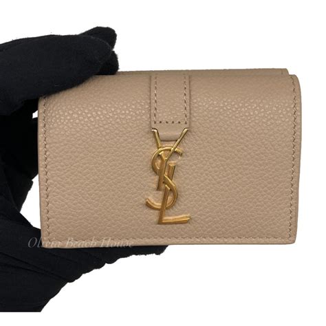 ysl 三つ折り財布